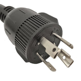 Parkworld 61827 Adapter Cord 4 Prong Plug Generator L14-30P to 14-60R Welder Receptacle, NEMA L14-30 Generator Male to NEMA 14-60R Welding Female, 30A, 125V/250V 1.5FT