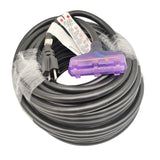 Parkworld 69779 UL Listed NEMA 5-15 Extension Cord 12 Gauge Heavy Duty, Tri Outlet Household Regular 15A 5-15P to (3) 5-15R female3 125V, 20A, 2500W (100FT)