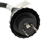 Parkworld 62640 RV Adapter Cord 3-Prong 30A Marine Locking Male Plug L5-30P to TT-30R Camper 30A Female Receptacle 1 Feet