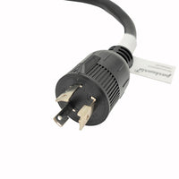 Parkworld 62701 AC Power Adapter Cord NEMA L6-30P Male to L5-30R Generator 30A Outlet, 125 Volt 1.5FT