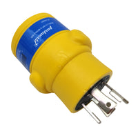 Parkworld 62930 NEMA L14-30P to 6-50R Adapter 4-Prong Generator 30A Locking Plug to Welder 3-Prong 50A Outlet (Yellow)