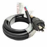 Parkworld L14-30P Generator 4-Prong 30amp Twist Lock NEMA L14-30 Plug Power Cord Set, UL Listed
