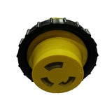 Parkworld 691692 RV Adapter 30A TT-30P Male to Shore Power 30A L5-30R Female with Locking Ring