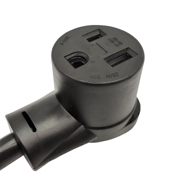 thumbnail image 2 of GRAUTOSPOT 20cm Welder Adaptor Cord – Convert 220V To 110V Welder Plug Extension 2 of 2