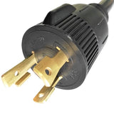 Parkworld 691951 Power Adapter Cord 3-Prong Generator 30A Locking L5-30P Male to Welding 50 AMP 6-50R Female