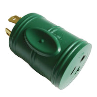 Parkworld 691982 30 AMP Power Adapter 4-Prong Generator Locking L14-30P Male to 5-20R (5-15R) Female, ONLY Output 125V