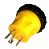 Parkworld 692101 Shore Power Adapter Generator 30A L5-30P Male to Marine 50A SS2-50R Female with Locking Ring