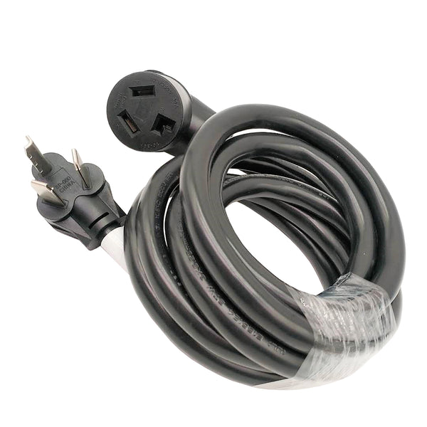 Parkworld 69625A UL Listed Dryer 3 Prong Extension Cord, NEMA 10-30 Extension Cord, EV 10-30P to 10-30R, 30A, 250V, 7500W (10 Feet)