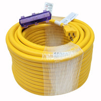Parkworld 69779 UL Listed NEMA 5-15 Extension Cord 12 Gauge Heavy Duty, Tri Outlet Household Regular 15A 5-15P to (3) 5-15R female3 125V, 20A, 2500W (100FT)