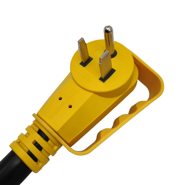 Parkworld Schweißerverlängerungskabel NEMA 6-50, 8AWG, 3 M – Mit Beleuchtetem Stecker Und Griff