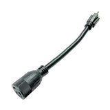 Parkworld 885163 Adapter Power Cord 15 AMP 6-15 Plug to Twist Lock 20 AMP L6-20 Receptacle
