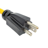 Parkworld 885477 Adapter Cord 5-15 Male Plug to Locking L14-30 Female Receptacle