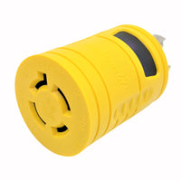 Parkworld 886146 Generator Adapter 3-Pole 30A Locking L5-30P Plug to 4-Pole 20A Locking L14-20R Receptacle (Two hots Pole bridged in Female)