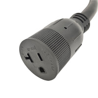Parkworld 886344 Dryer 10-30 Plug Male to Household 5-15 (Generator 5-20) Receptacle Female Adapter Cord (ONLY Output 250 Volt)