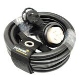 Parkworld RV 30A to Marine Shore Power 50A Extension Cord Adapter TT-30P to SS2-50R