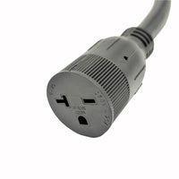 Parkworld 886634 Dryer 10-30 Plug Male to A/C 6-15 (6-20 T-Blade) Receptacle Female Adapter Cord